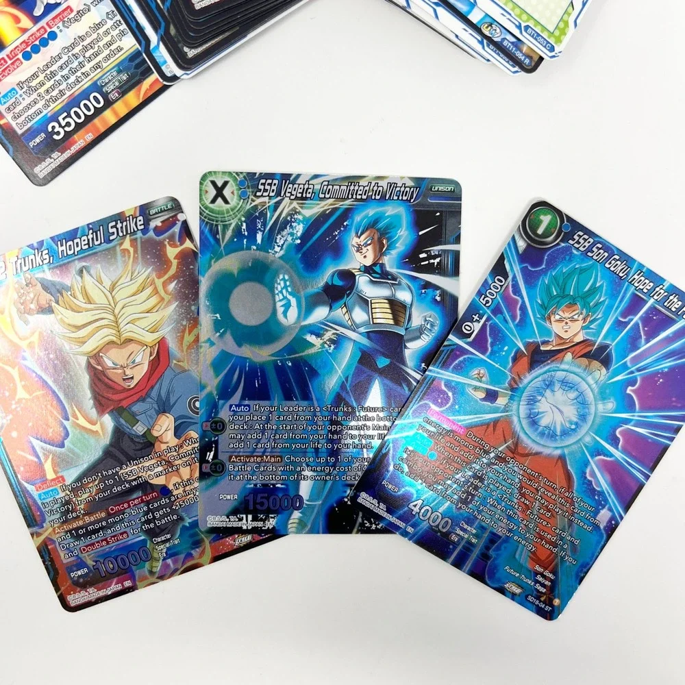 Dragon Ball Super DBS TCG 43 Card Lot SD18 Blue Future Foil Cards